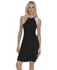 Women's Colorblocked Sleeveless Scuba Crepe Dress