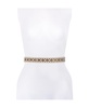 Women's Imitation Pearl Bridal Satin Bow Belt