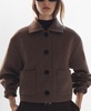 Women's Pockets Detail Wool-Blend Jacket