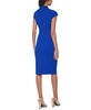 Women's V-Neck Cap Sleeve Sheath Dress