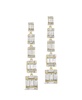 Penelope Cubic Zirconia Drop Stud Earrings