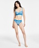 Women's Opening Act Lacey Sheer Lingerie Bralette & Cheeky Underwear