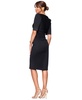 Women's Boat-Neck Rhinestone-Trim-Sleeve Dress
