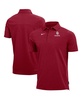 Men's Heathered Crimson Oklahoma Sooners 2022 Coach Performance Polo Shirt