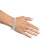 Men's Diamond Pavé Square Link Bracelet (6-1/2 ct. t.w.) in 10k White Gold