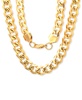 Men's Gold-Tone Cuban 24" Link Necklace