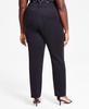 Plus Size Scuba-Knit Trousers, Exclusively at Macy's