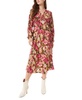 Women's Illora Floral-Print Ruffled Midi Dress