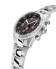 Men's Swiss Chronograph Startimer Pilot Stainless Steel Bracelet Watch 44mm