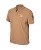 Men's Khaki Ole Miss Rebels OHT Military-Inspired Appreciation Cloud Jersey Desert Polo Shirt