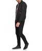 Men's Solid-Color Zipper Flight Jacket