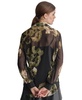 Women's Printed Button-Front Long-Sleeve Shirt
