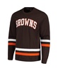 Men's Brown, Orange Cleveland Browns Nolan Long Sleeve T-shirt