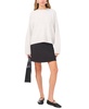 Women's Crew Neck Raglan Wide-Sleeve Sweater