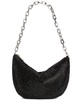 Crescent Diamond Mesh Small Chain Hobo, Created for Macy's 