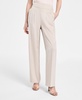 Women's High-Rise Wide-Leg Satin Pants, Exclusively at Macy's