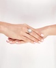 Cultured Freshwater Pearl (10mm) & Cubic Zirconia Flower Ring in Sterling Silver