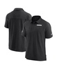 Men's Black Las Vegas Raiders Sideline Lockup Performance Polo Shirt