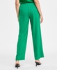 Women's High-Rise Pleated-Front Wide-Leg Pants, Exclusively at Macy's