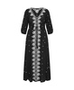 Plus Size Ulla Embroidered Dress