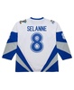 Mitchell Ness Men's Teemu Selanne White 1999 NHL All-Star Game Blue Line Player Jersey