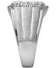 Men's Diamond Cluster Ring (1/2 ct. t.w.) in Sterling Silver or 14k Gold-Plated Silver