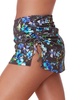 Women's Waikiki Shirred Adjustible Tie Slit-Side Swim Skirt