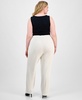 Plus Size Pull-On Wide-Leg Pants