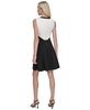 Women's Colorblocked Sleeveless Scuba Crepe Dress