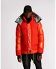 Men's Farlin Mixed Media Relaxed Fit Puffer with Removable Hood