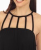 Women's Braided Strap Midi Dress