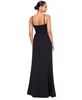 Women's Sequin-Trim Square-Neck Sleeveless Gown