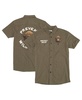 Men's Olive Smokey Bear Brew Master Button-Up Shirt
