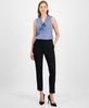 Women's Pull-On Stretch Ankle Trousers, Regular & Petite 