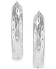 Textured Tube Small Hoop Earrings, 20mm, Created for Macy's