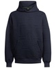 Men's Hexagonal Quilting Relaxed-Fit Hoodie