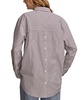 Women's Cotton Poplin Oversized Button-Back Shirt