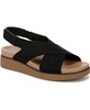 Women's Georgina Square Open Toe Slingback Platform Sandals