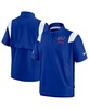 Men's Royal Buffalo Bills Coaches Chevron Lockup Pullover Top