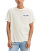 Men's Relaxed Fit Short Sleeve Crewneck Egret Graphic T-Shirt