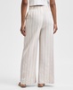 Petite Striped Pull-On Wide-Leg Cotton Pants, Exclusively at Macy's