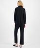 Women's Mock-Neck Sweater & Wide-Leg Pants