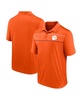 Men's Orange Clemson Tigers Defender Polo Shirt