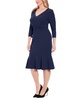 Women's Twist-Front Midi Dress