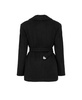 Women's Self-Belted Double Breasted Jacket