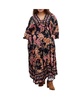 Plus Size Devine Beauty Border Dress