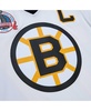 Men's Ray Bourque White Boston Bruins Captain Patch 1989/90 Blue Line Player Jersey