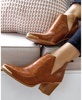 Austin Croc Embossed Ankle Boot