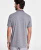 Men's Geometric Pattern Polo Shirt, Created for Macy's