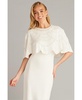 Women's Reba Embellished Cape Overlay Bridal Gown